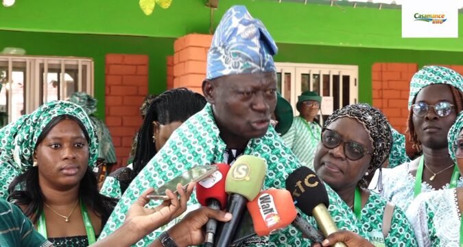 Patrick Sagbo lors d’un plaidoyer en faveur de la souveraineté avicole, de la volaille locale et de la dignité paysanne à Niaguis